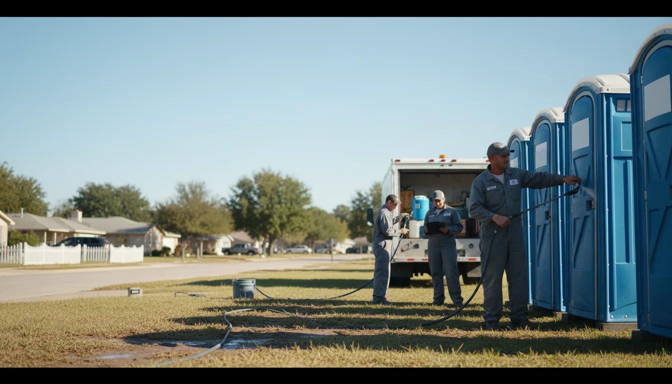 Long-Term Portable Toilet Rental in Reading, MI near me